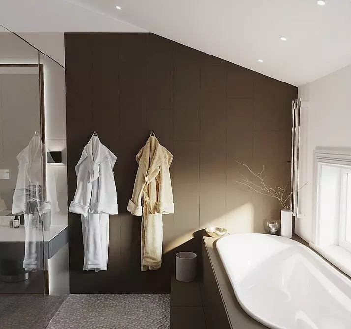Σχεδιασμός μπάνιου με ντους και μπανιέρα: Εσωτερικές ιδέες σε 75 φωτογραφίες - IVD.RU 4108_125