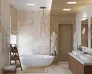 शॉवर आणि बाथसह स्नानगृह डिझाइन: 75 फोटोंवर इंटीरियर कल्पना - आयव्हीडी.आरयू 4108_142