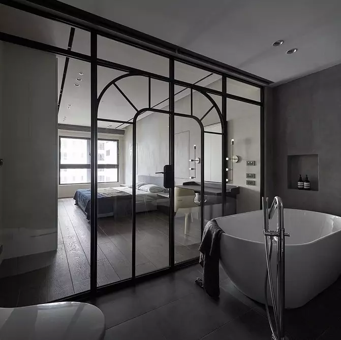 Diseño de baño con ducha y baño: ideas interiores en 75 fotos - IVD.RU 4108_159