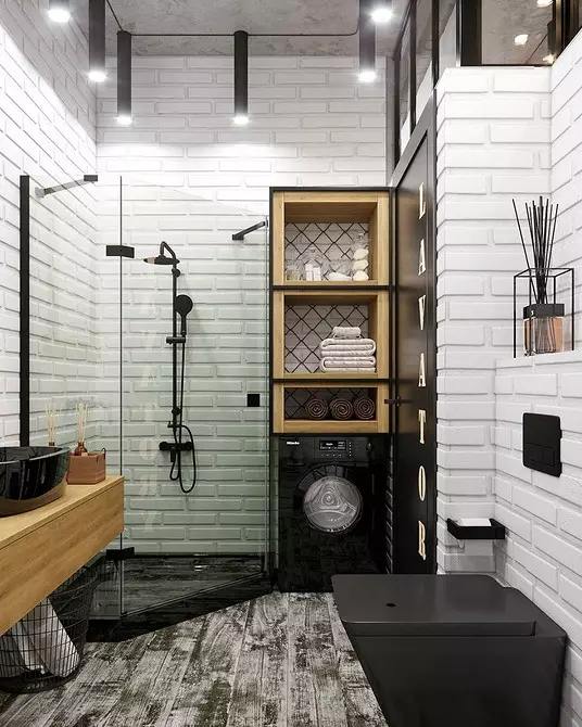 स्नान और स्नान के साथ बाथरूम डिजाइन: 75 तस्वीरें पर आंतरिक विचार - ivd.ru 4108_16