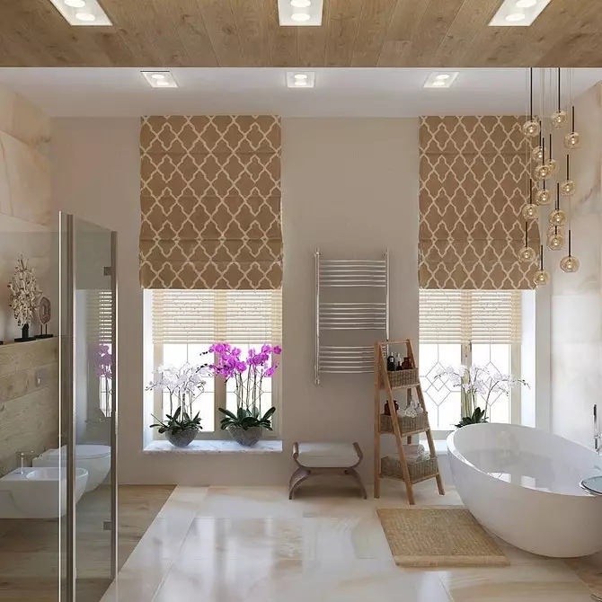 Deseño de baño con ducha e baño: ideas interiores en 75 fotos - IVD.RU 4108_169