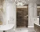 नुहाउने र स्नान को साथ बाथरूम डिजाइन: counteres 75 फोटोहरू - IVD.RU 4108_97