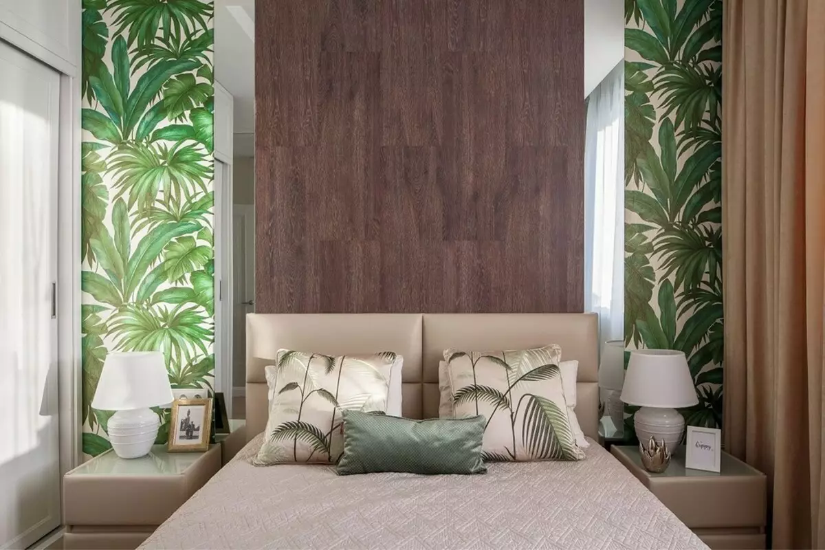 How designers use accent wallpapers: 8 examples from the interiors 4180_11