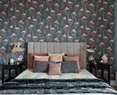 Hoe ontwerpers accent wallpapers gebruiken: 8 voorbeelden uit het interieurs 4180_34