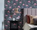 Hoe ontwerpers gebruik Accent Wallpapers: 8 voorbeelde van die interieurs 4180_35