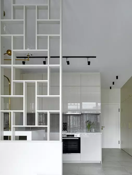 Vypracujeme kombinovaný kuchynský priestor a chodba: pravidlá pre dizajn a zoning 4265_19