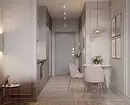 We draw up combined kitchen space and hallway: rules for design and zoning 4265_29