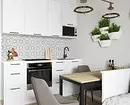 Elaborem espai combinat de cuina i passadís: normes per al disseny i la zonificació 4265_75
