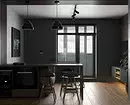 Vi udarbejder kombineret køkkenplads og hall: regler for design og zoning 4265_86