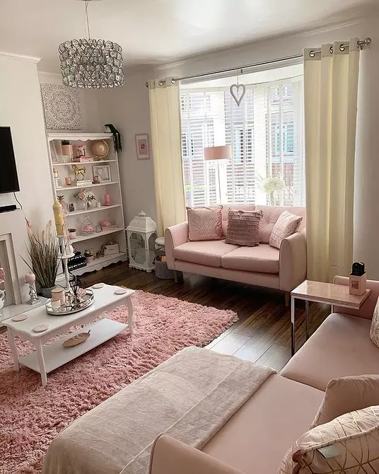 5 rum där du kan använda rosa färg och inte vända dem till ett hus för Barbie 4337_19