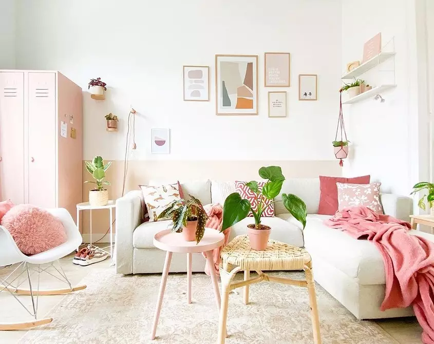5 δωμάτια στα οποία μπορείτε να χρησιμοποιήσετε ροζ χρώμα και να μην τα μετατρέψετε σε ένα σπίτι για Barbie 4337_22