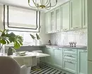 नेबानाल विकल्प: रसोईघर के अंदर पिस्ता रंग (70 तस्वीरें) 4358_28