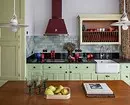 Nebanale Wahl: Pistazienfarbe in der Küche Interieur (70 Fotos) 4358_37
