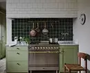 نونبيل جي چونڊ: پستا جو رنگ باورچی خانه جي داخلي ۾ (70 فوٽو) 4358_55