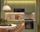 Lựa chọn NeBanal: Màu hồ trăn trong nội thất nhà bếp (70 hình ảnh) 4358_57
