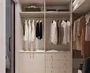 Сон на сите е гардероба во спалната соба: како да се организира правилно и да се приспособат дури и во мала големина 4427_101