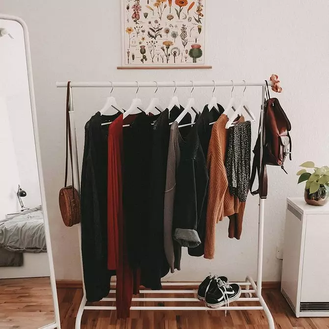 Kiekvienas svajonė yra drabužių spinta kambarys miegamajame: kaip organizuoti teisingai ir pritaikyti net mažo dydžio 4427_95