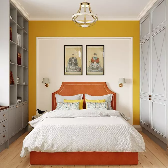 छोटे अपार्टमेंट के लिए 5 आदर्श रंग संयोजन: राय देखें 4473_9