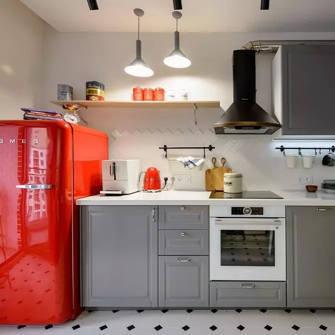 Keuken in moderne stijl: wat is opgenomen in dit concept en hoe een dergelijk interieur uit te geven 4484_110