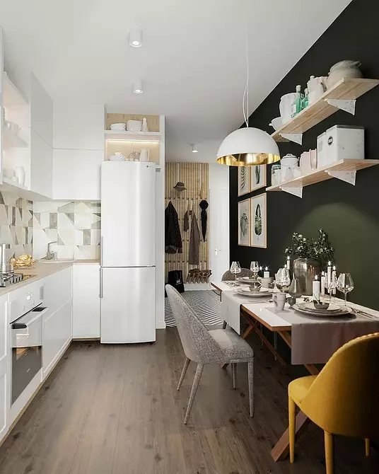 Bucătăria în stil modern: Ce este inclus în acest concept și cum să emită un astfel de interior 4484_162