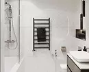 La combinación de azulejos en el baño: cómo combinar diferentes colores y facturas para un interior armonioso. 4512_113