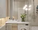 La combinación de azulejos en el baño: cómo combinar diferentes colores y facturas para un interior armonioso. 4512_125