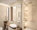 השילוב של אריחים בחדר האמבטיה: כיצד לשלב צבעים שונים וחשבוניות עבור פנים הרמוני 4512_128