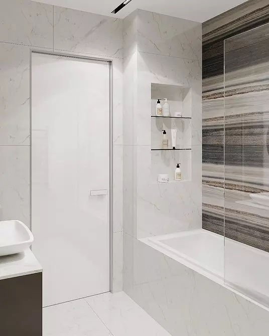Kombinace dlaždic v koupelně: Jak kombinovat různé barvy a faktury pro harmonický interiér 4512_142