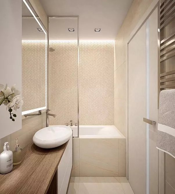 De combinatie van tegels in de badkamer: hoe verschillende kleuren en facturen te combineren voor een harmonieus interieur 4512_144