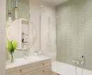 Kombinasi kothak ing kamar mandi: Kepiye gabungke macem-macem warna lan invoice sing beda kanggo interior harmoni 4512_45