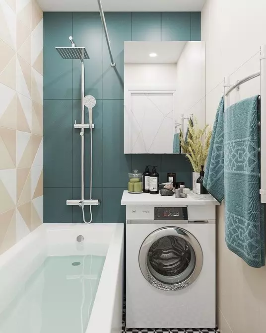 Kombinace dlaždic v koupelně: Jak kombinovat různé barvy a faktury pro harmonický interiér 4512_54