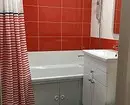 השילוב של אריחים בחדר האמבטיה: כיצד לשלב צבעים שונים וחשבוניות עבור פנים הרמוני 4512_8
