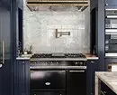 Köök disain sinise värvi (81 fotot) 4533_103