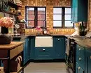 Deseño de cociña en cor azul (81 fotos) 4533_105
