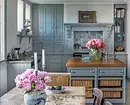 Mavi renkte mutfak tasarımı (81 fotoğraflar) 4533_116