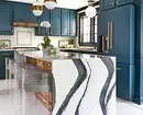 Mavi renkte mutfak tasarımı (81 fotoğraflar) 4533_132