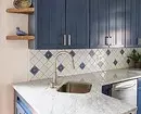 Diseño de cocina en color azul (81 fotos) 4533_141