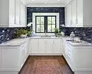 Köök disain sinise värvi (81 fotot) 4533_156