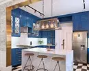 Thiết kế nhà bếp màu xanh lam (81 ảnh) 4533_3