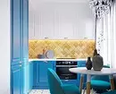 Дизайн кухні в синьому кольорі (81 фото) 4533_46