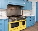 Цэнхэр өнгөөр ​​гал тогооны загвар (81 зураг) 4533_49
