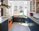 Köök disain sinise värvi (81 fotot) 4533_64