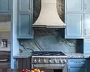 Diseño de cocina en color azul (81 fotos) 4533_75