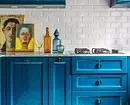 Disseny de cuina en color blau (81 fotos) 4533_80
