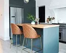 Deseño de cociña en cor azul (81 fotos) 4533_83