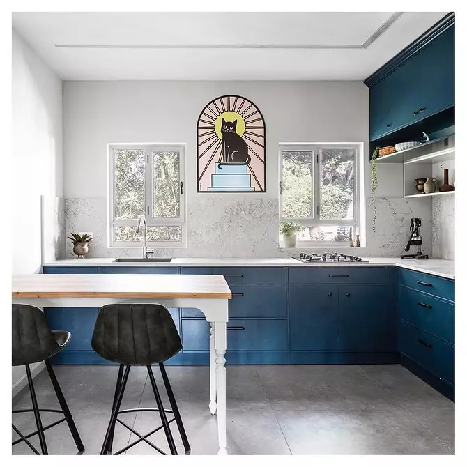 Mavi renkte mutfak tasarımı (81 fotoğraflar) 4533_95
