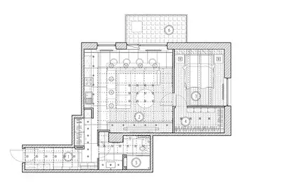 Apartament per a homes veritables: interior restringit en tons d'arbre i blau 4575_34