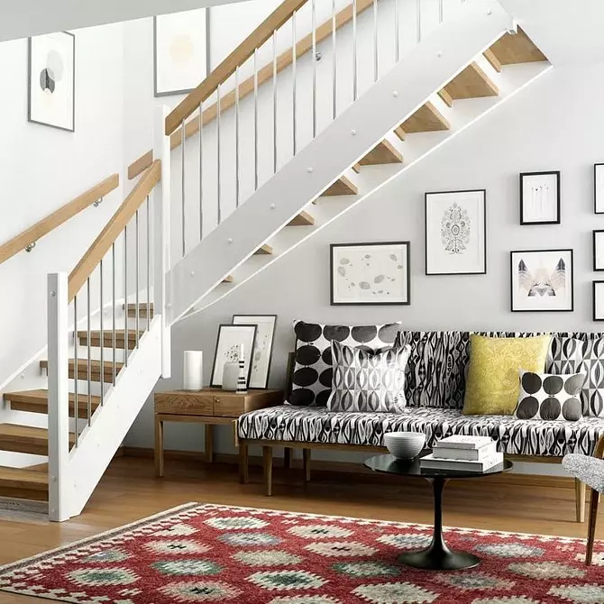 Ideas reales del diseño interior del segundo piso de una casa de campo privada: lo mejor de ivd.ru 4605_104