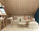 Ideas reais do deseño de interiores do segundo andar dunha casa de campo privada: o mellor de IVD.ru 4605_53
