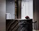 మేము బూడిద వంటగది యొక్క అంతర్గత డ్రా: స్పేస్ పునరుద్ధరించడానికి మరియు అది కొంటె చేయడానికి ఎలా (82 ఫోటోలు) 4611_119